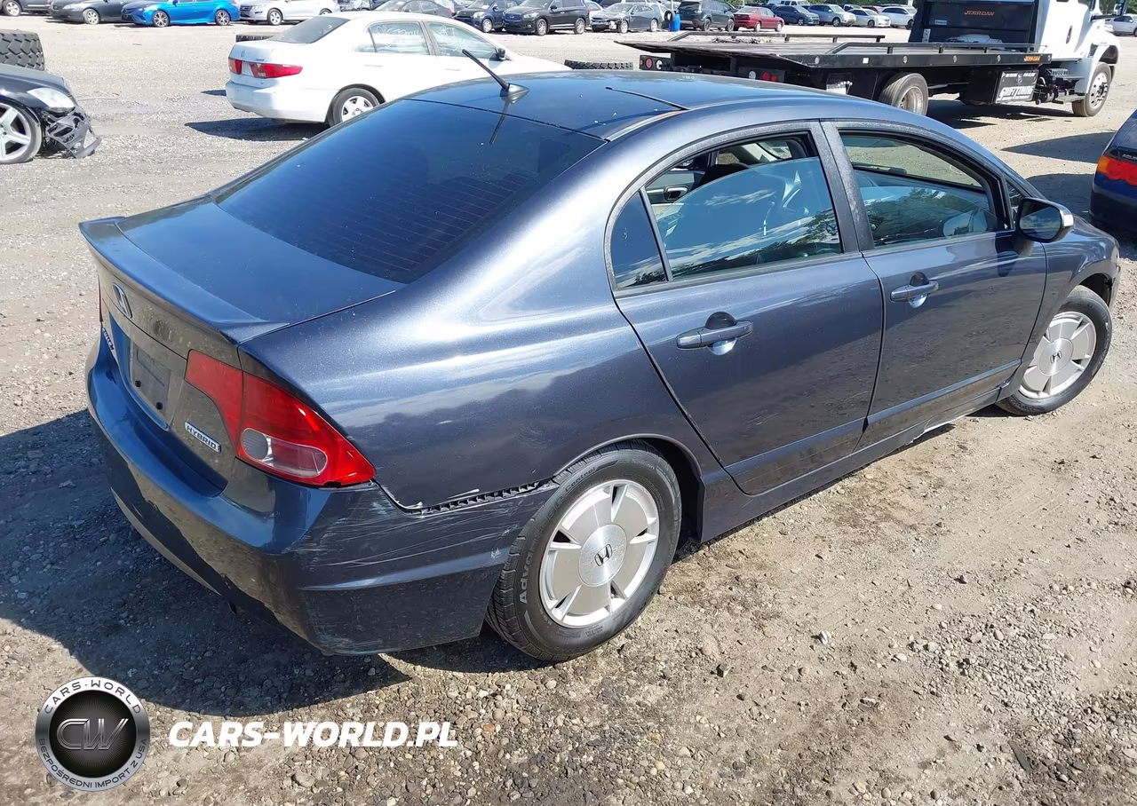 2008 Honda Civic Hybrid VIN:JHMFA36208S028123 - 4
