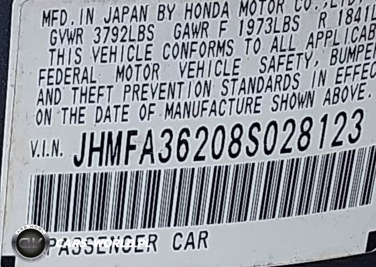 2008 Honda Civic Hybrid VIN:JHMFA36208S028123 - 9
