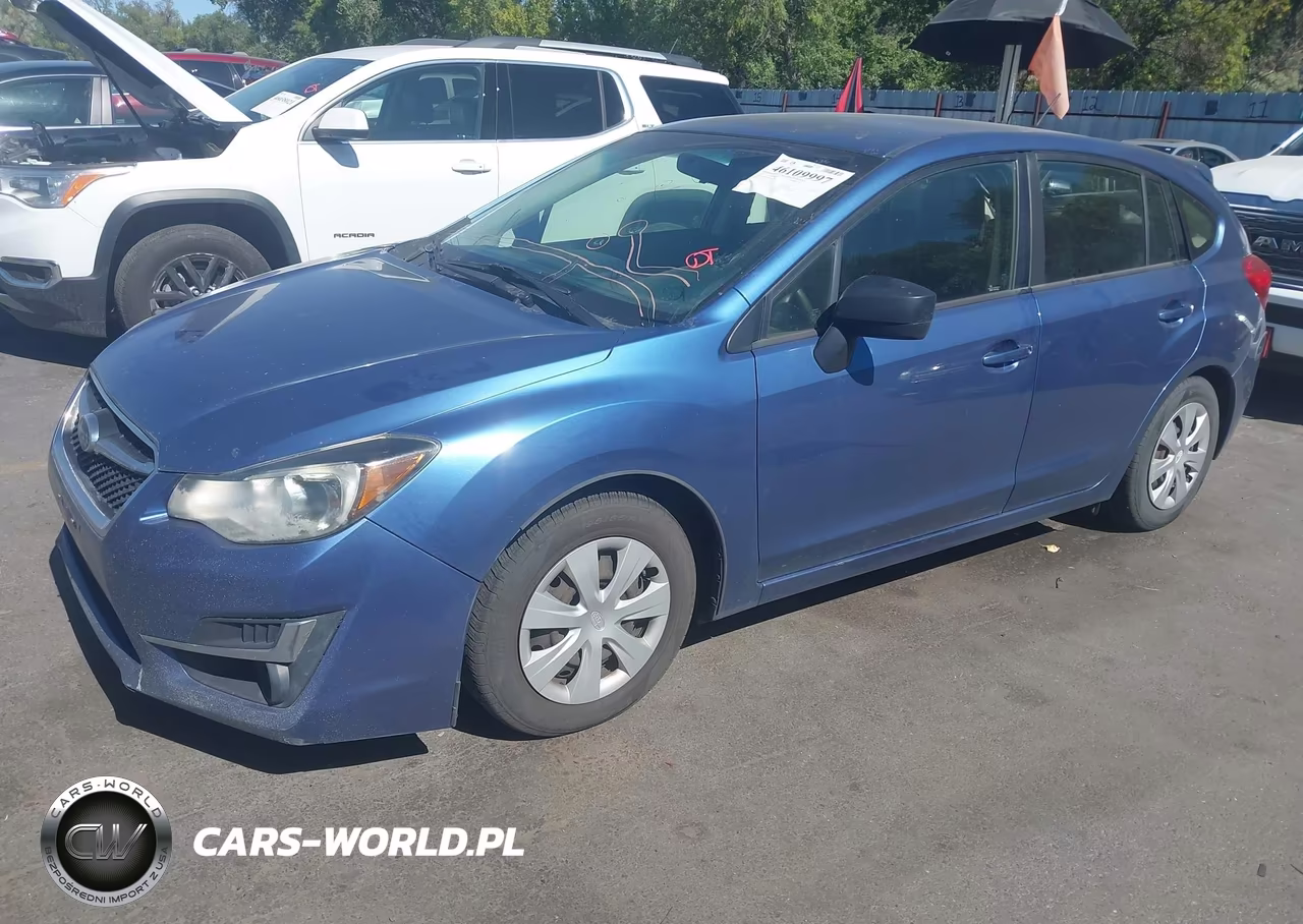 2015 Subaru Impreza 2.0I VIN:JF1GPAA61FH212568 - 2