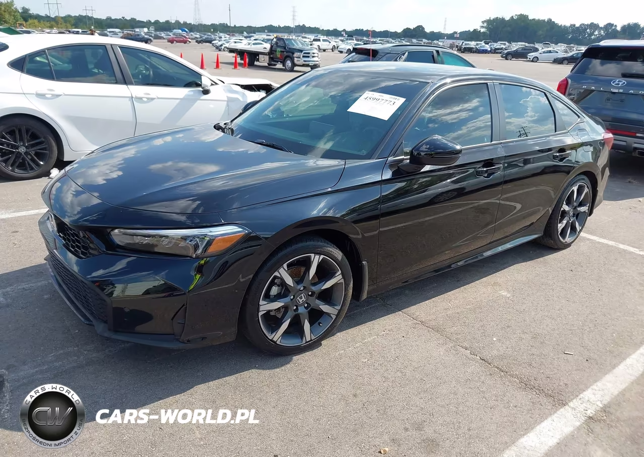 2025 Honda Civic Hybrid Sport-Sport Touring VIN:2HGFE4F84SH319854 - 2