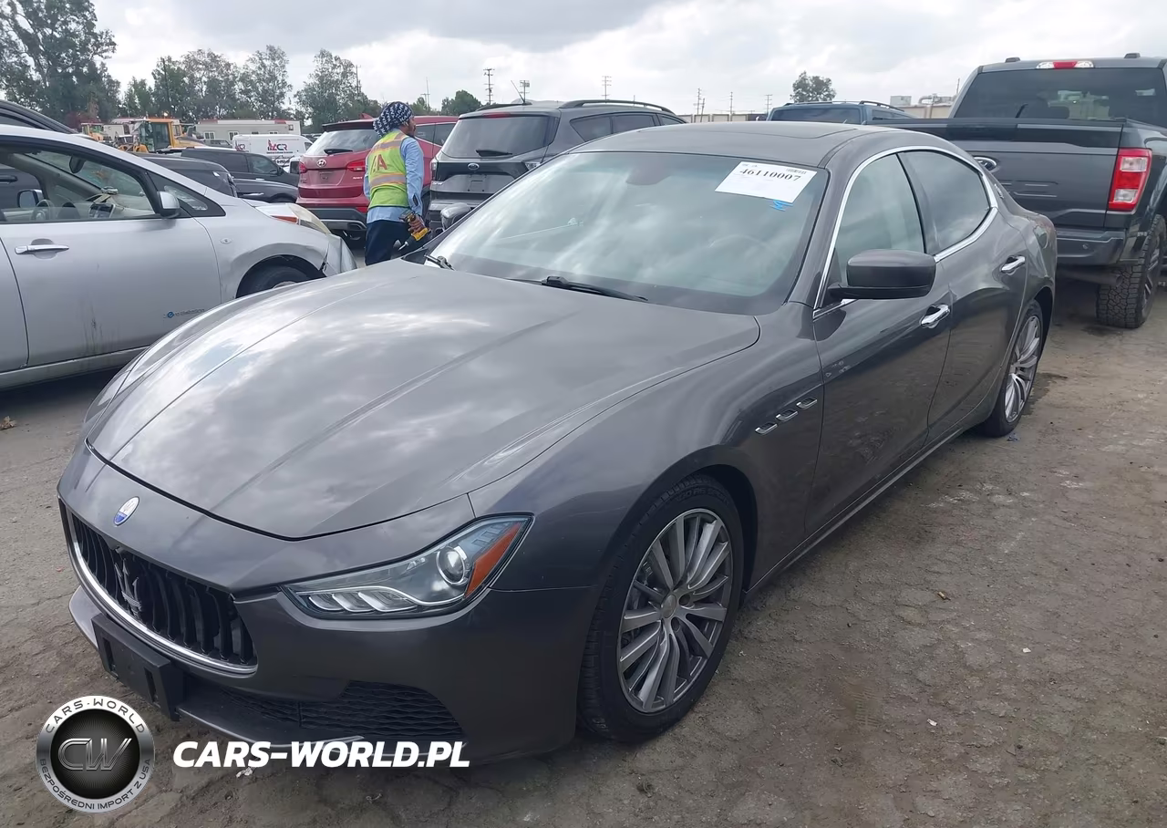 2015 Maserati Ghibli VIN:ZAM57XSA6F1152685 - 2