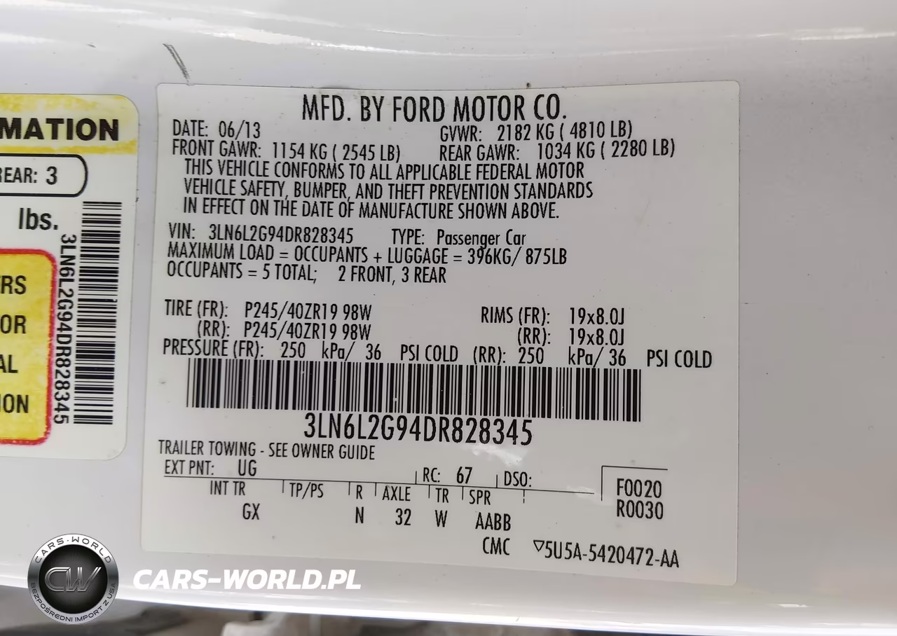 2013 Lincoln Mkz VIN:3LN6L2G94DR828345 - 9