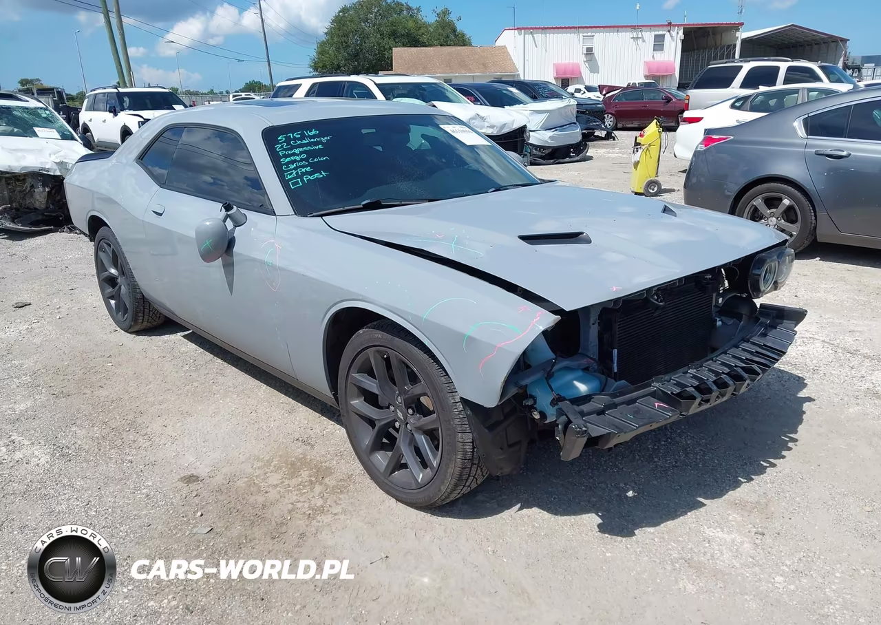 2022 Dodge Challenger Sxt VIN:2C3CDZAG5NH214930 - 1