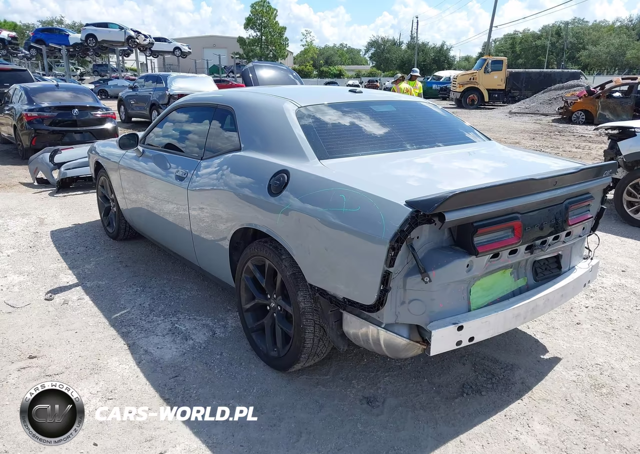 2022 Dodge Challenger Sxt VIN:2C3CDZAG5NH214930 - 3