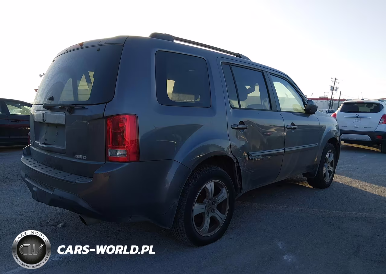 2015 Honda Pilot Ex-L VIN:5FNYF4H54FB018391 - 4