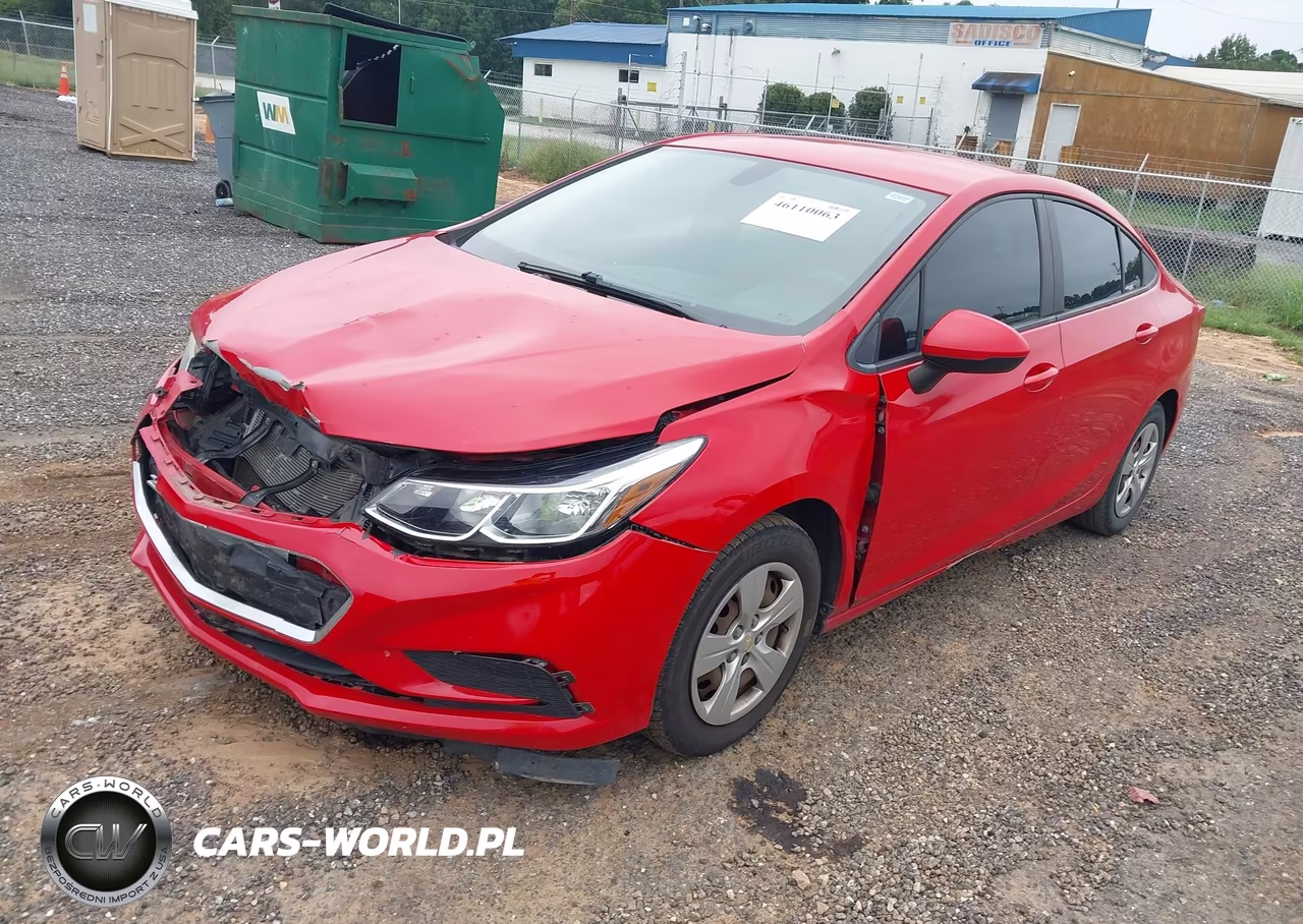 2018 Chevrolet Cruze Ls Auto VIN:1G1BC5SM3J7185952 - 2