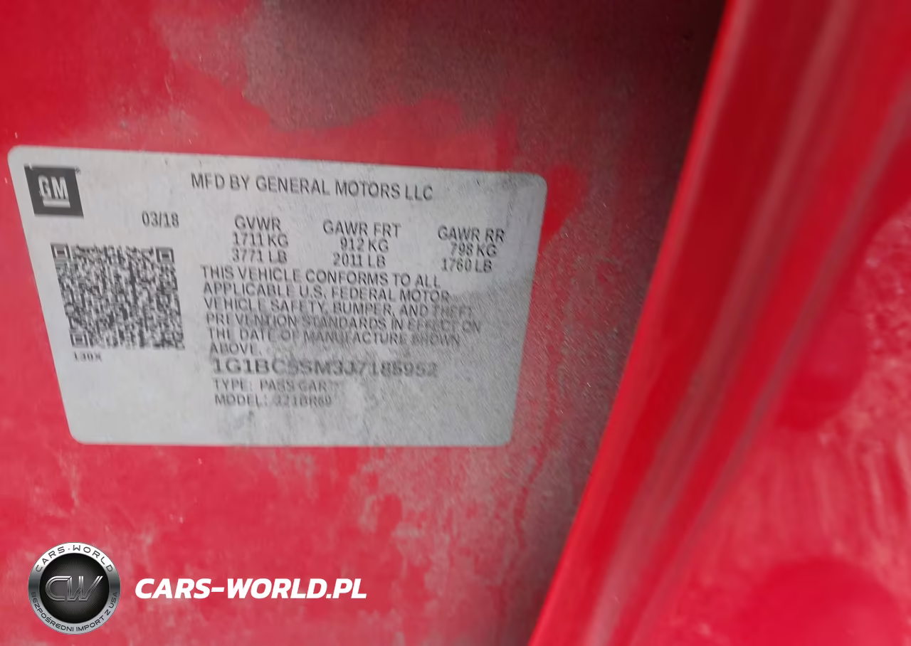 2018 Chevrolet Cruze Ls Auto VIN:1G1BC5SM3J7185952 - 9