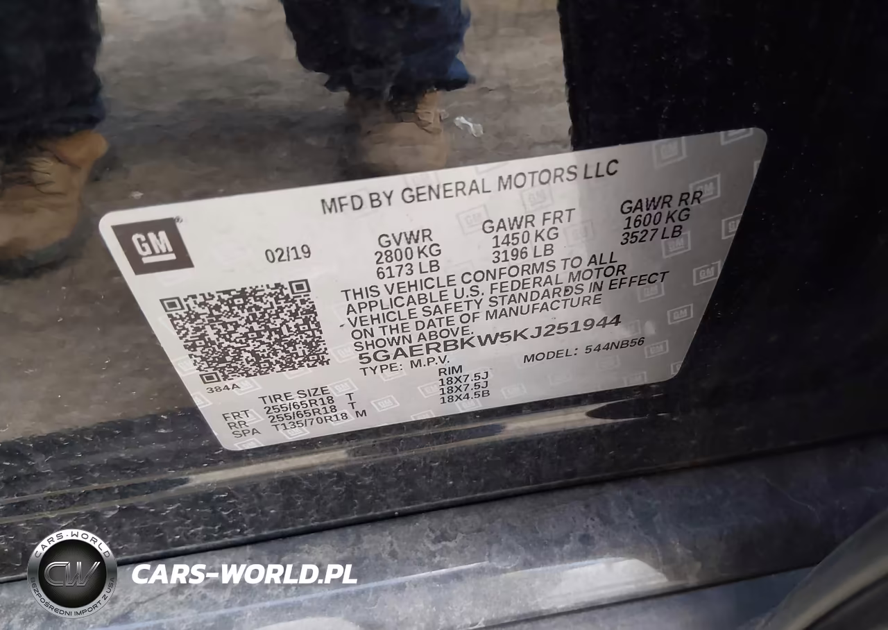 2019 Buick Enclave Fwd Essence VIN:5GAERBKW5KJ251944 - 9