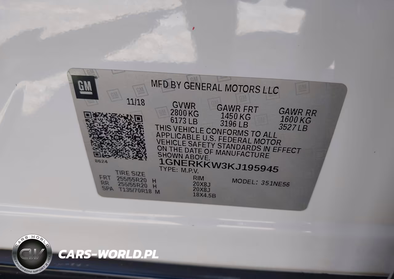 2019 Chevrolet Traverse Premier VIN:1GNERKKW3KJ195945 - 9
