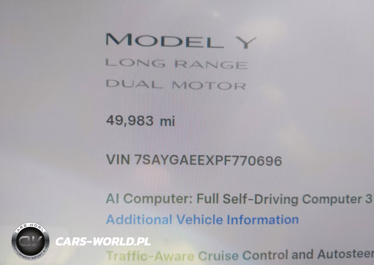 2023 Tesla Model Y Awd-Long Range Dual Motor All-Wheel Drive VIN:7SAYGAEEXPF770696 - 14