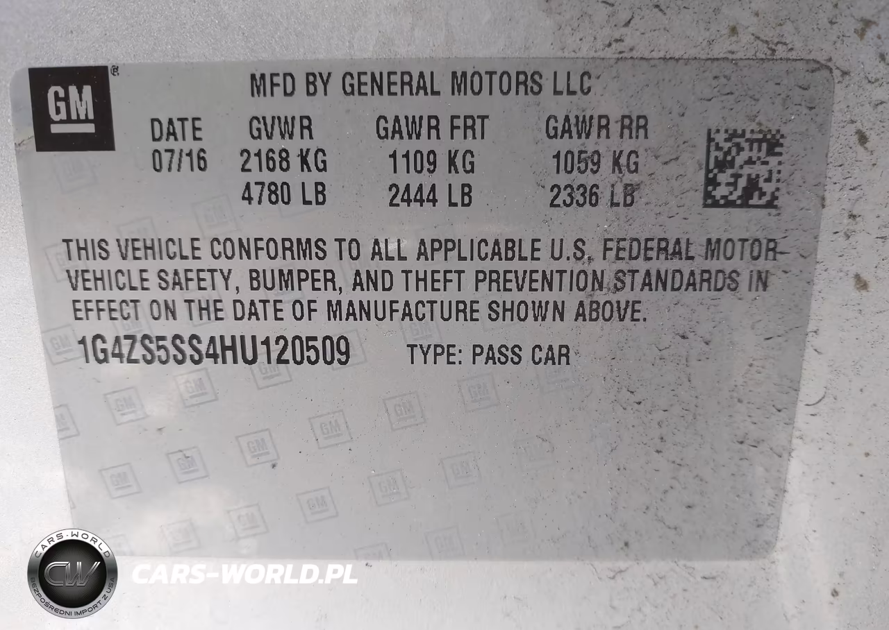 2017 Buick Lacrosse Premium VIN:1G4ZS5SS4HU120509 - 9