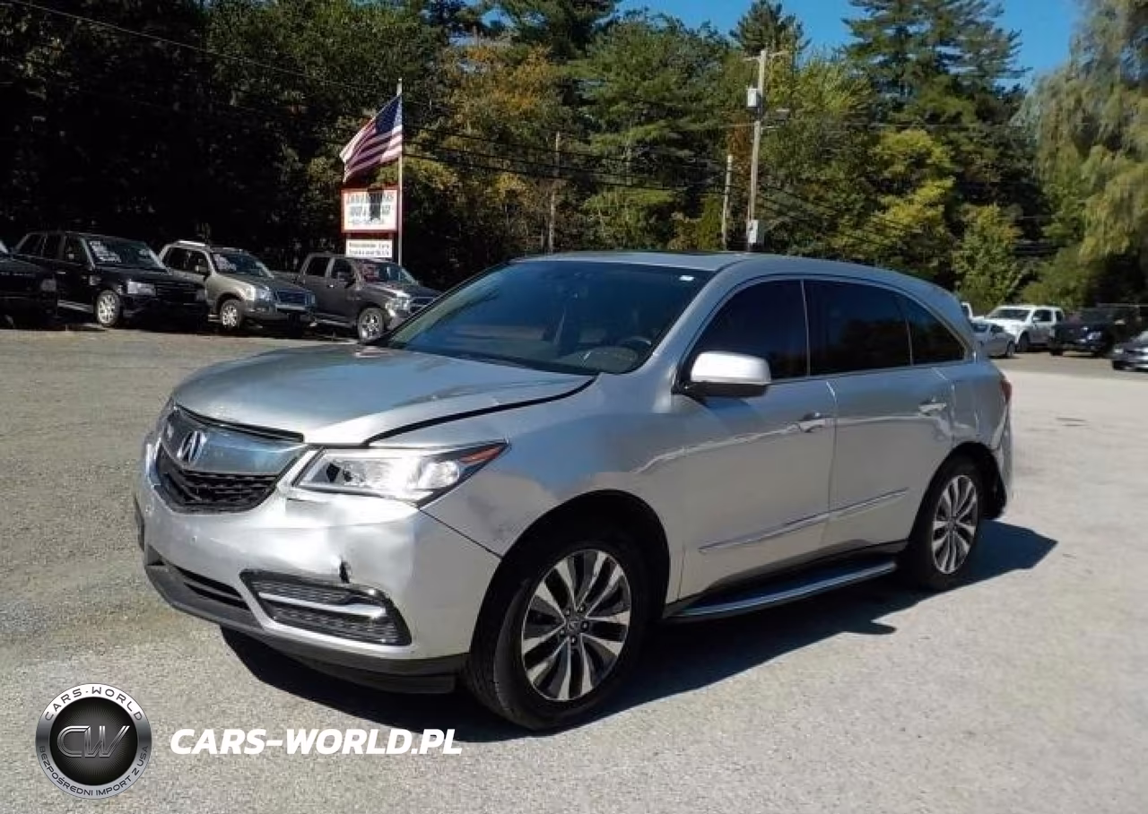 2014 Acura Mdx Technology VIN:5FRYD4H4XEB014310 - 2
