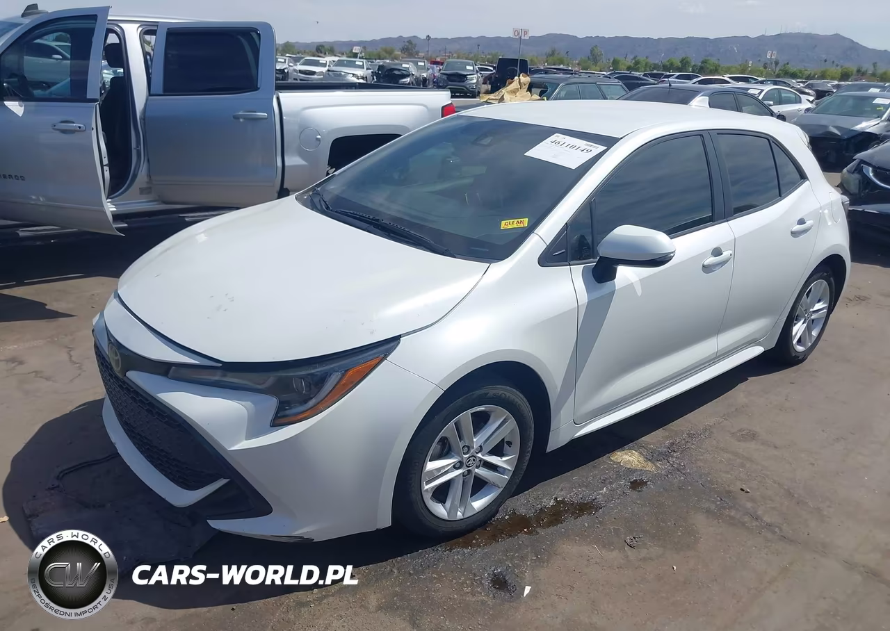 2021 Toyota Corolla Se VIN:JTND4MBE3M3110174 - 2