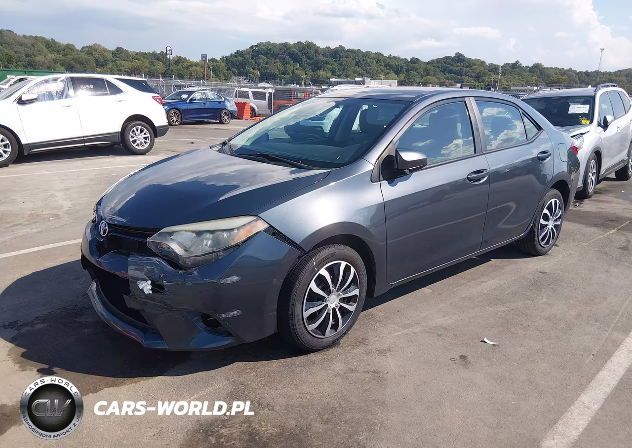 2016 Toyota Corolla Le VIN:5YFBURHE6GP387171 - 2