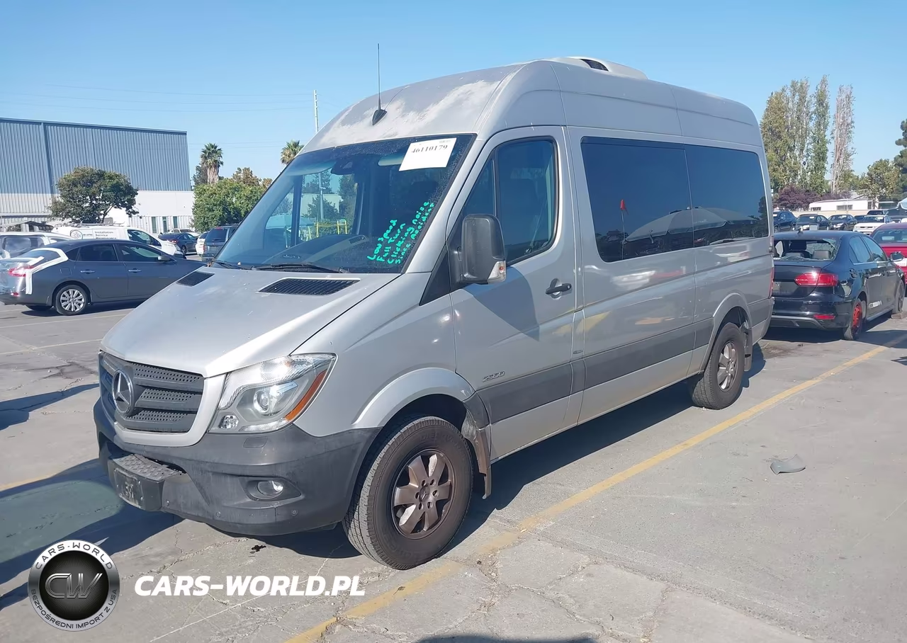 2016 Mercedes-Benz Sprinter 2500 Normal Roof VIN:8BRPE7DD8GE125202 - 2