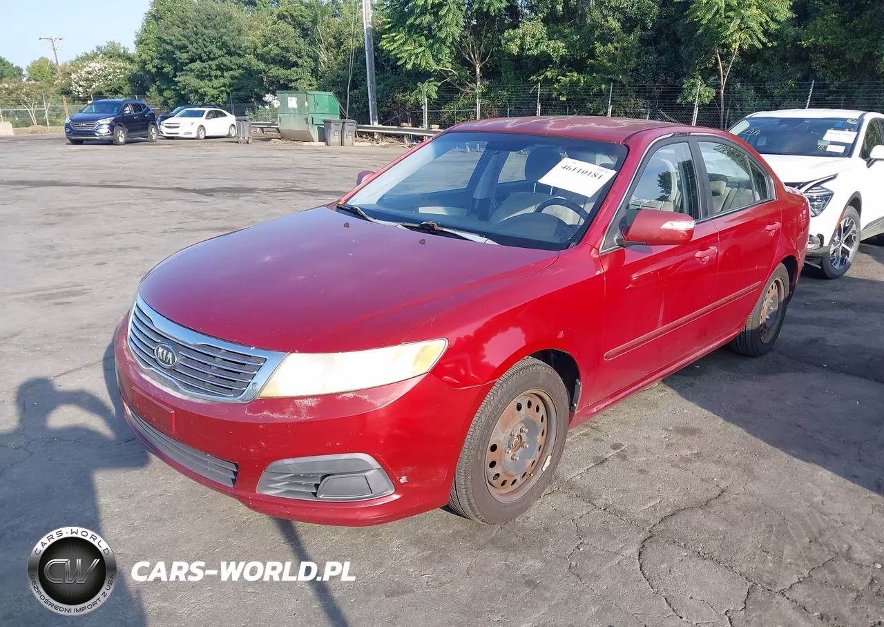 2009 Kia Optima Lx VIN:KNAGE228X95298861 - 2