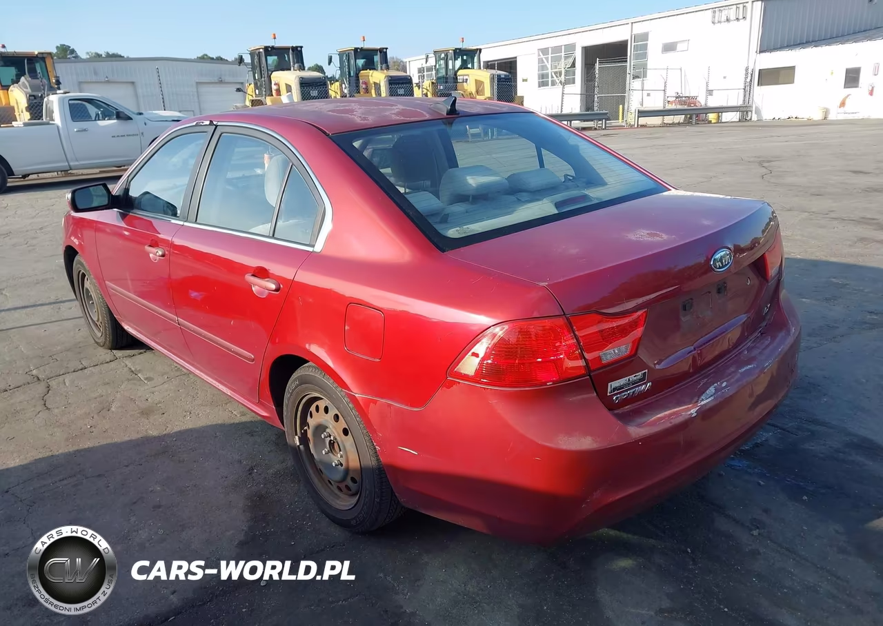 2009 Kia Optima Lx VIN:KNAGE228X95298861 - 3