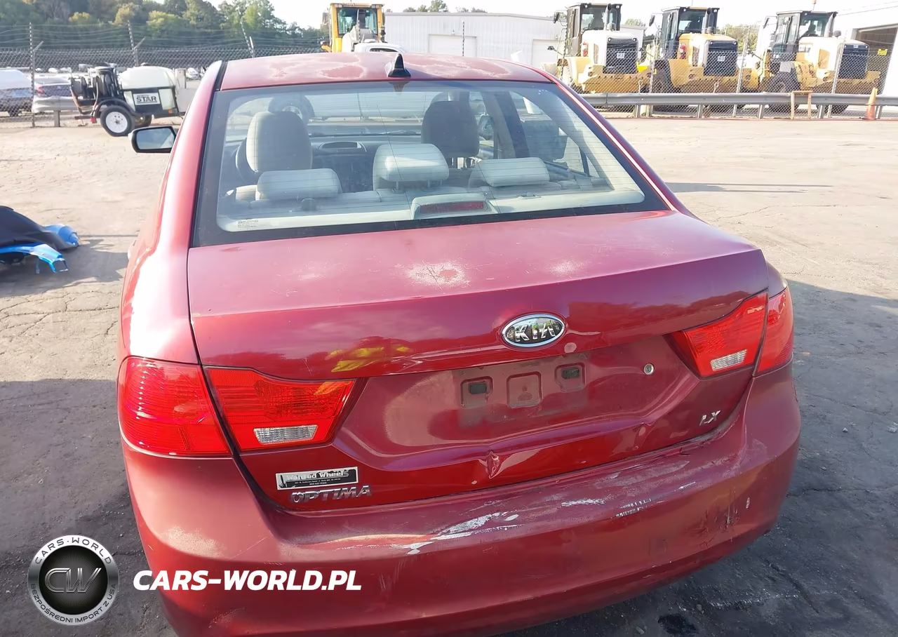 2009 Kia Optima Lx VIN:KNAGE228X95298861 - 6