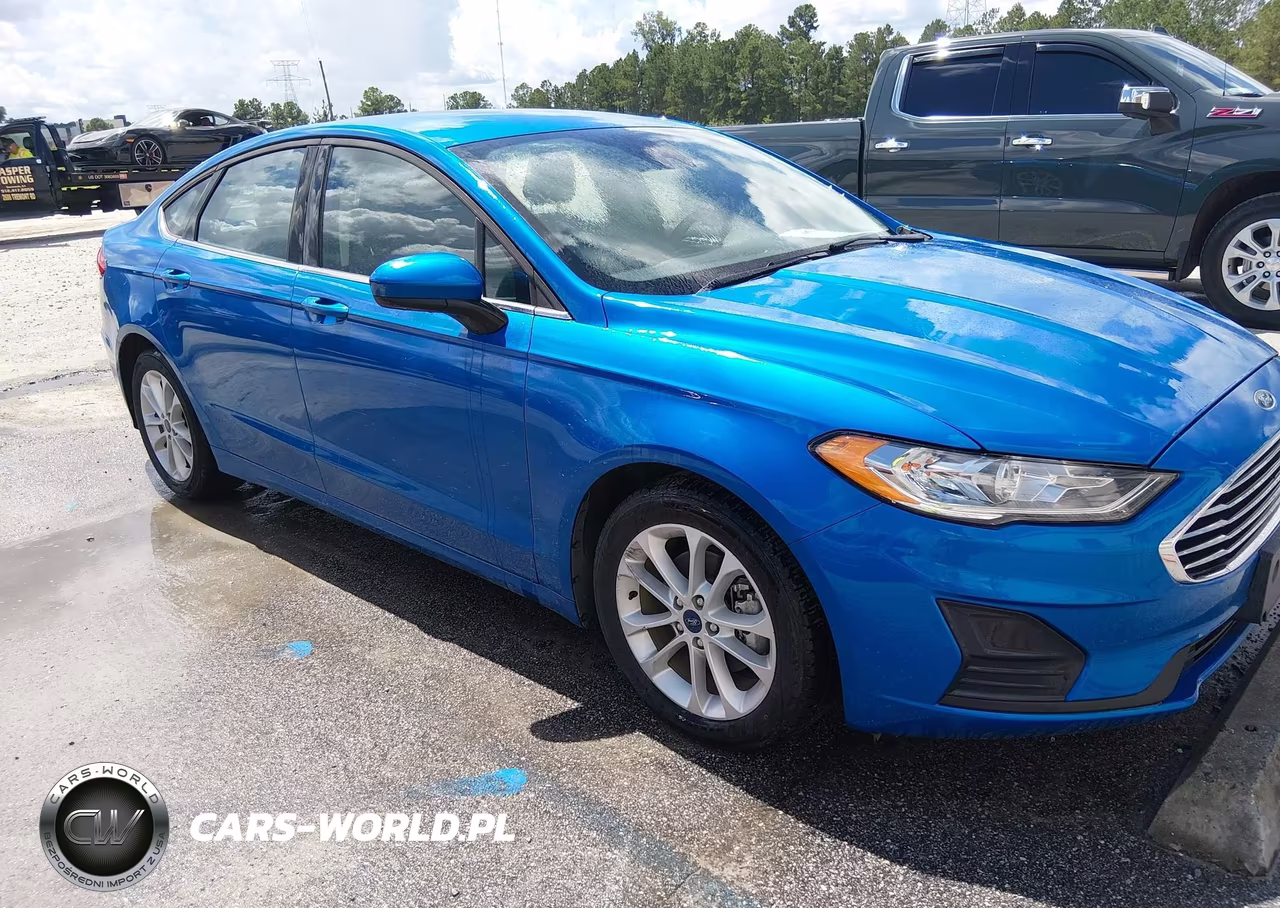 2020 Ford Fusion Hybrid Se VIN:3FA6P0LU8LR225278 - 1