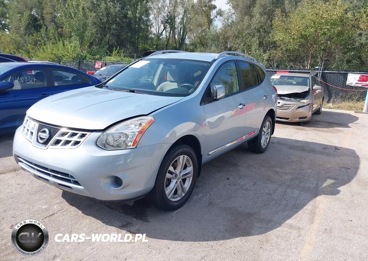 2012 Nissan Rogue Sv VIN:JN8AS5MV7CW351415 - 2