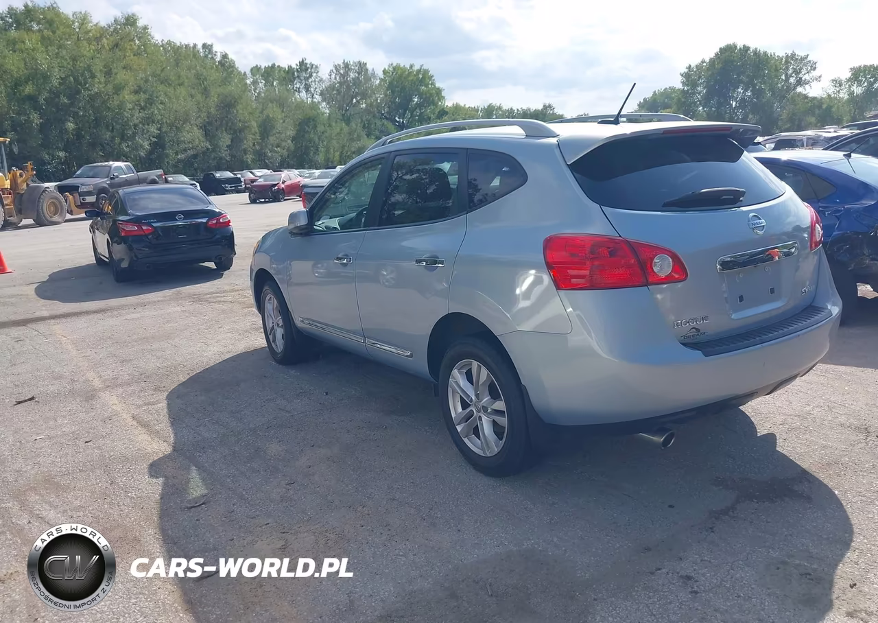 2012 Nissan Rogue Sv VIN:JN8AS5MV7CW351415 - 3