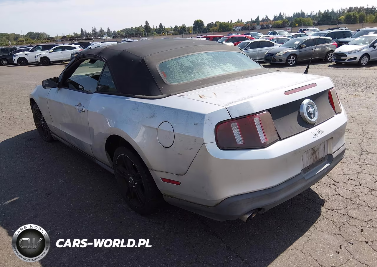 2012 Ford Mustang V6 VIN:1ZVBP8EM4C5207347 - 3