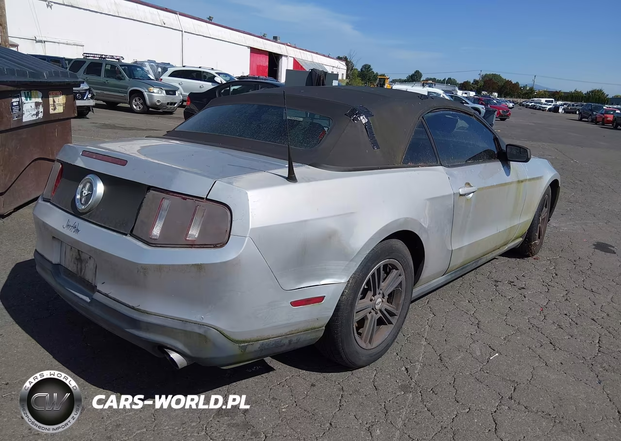 2012 Ford Mustang V6 VIN:1ZVBP8EM4C5207347 - 4