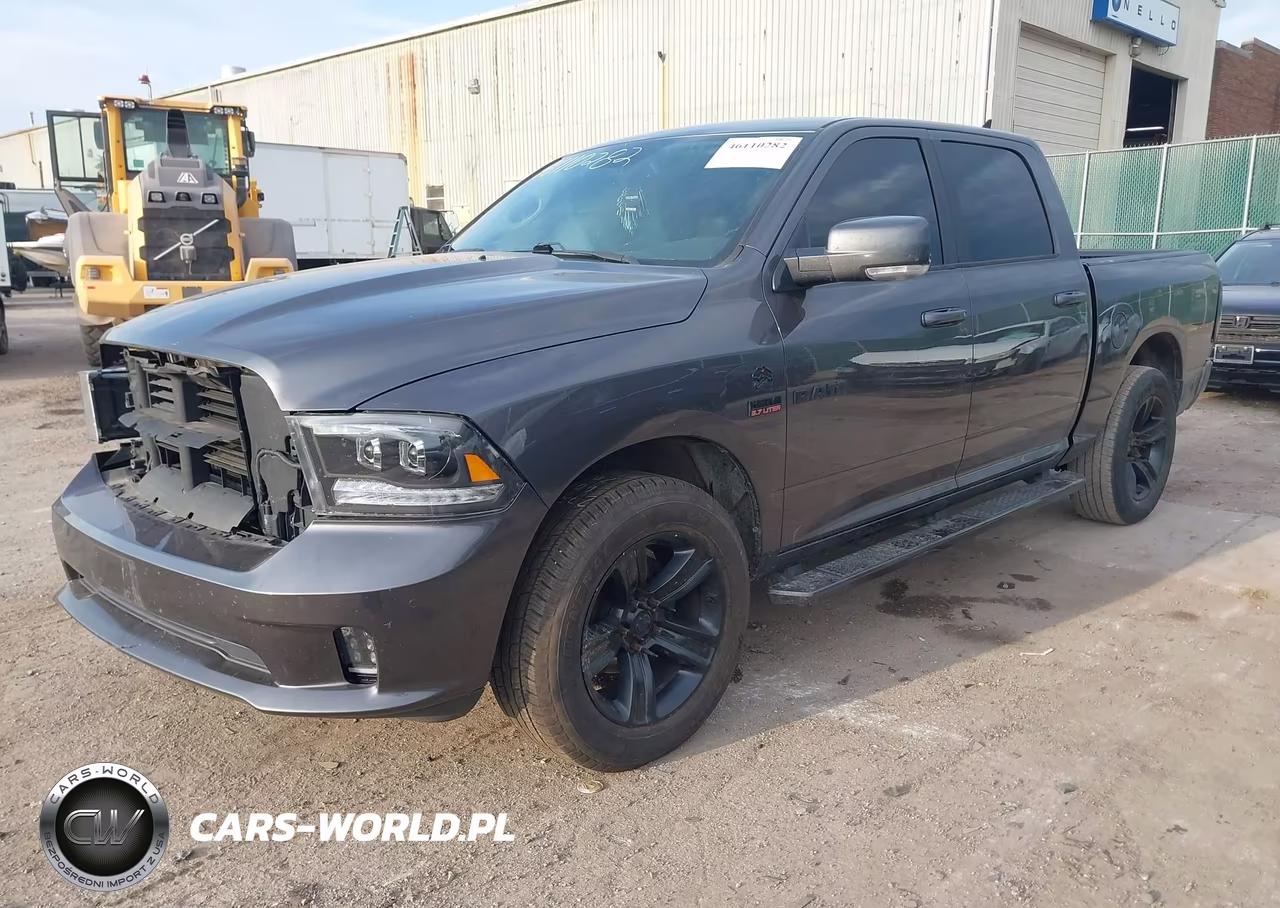 2018 Ram 1500 Night 4X4 5'7 Box VIN:1C6RR7MT4JS196452 - 2