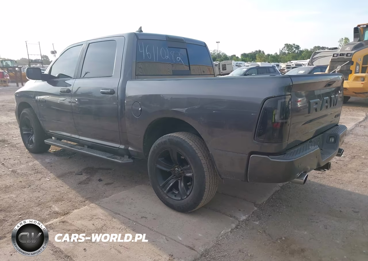 2018 Ram 1500 Night 4X4 5'7 Box VIN:1C6RR7MT4JS196452 - 3