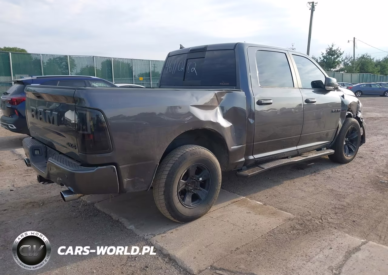 2018 Ram 1500 Night 4X4 5'7 Box VIN:1C6RR7MT4JS196452 - 4