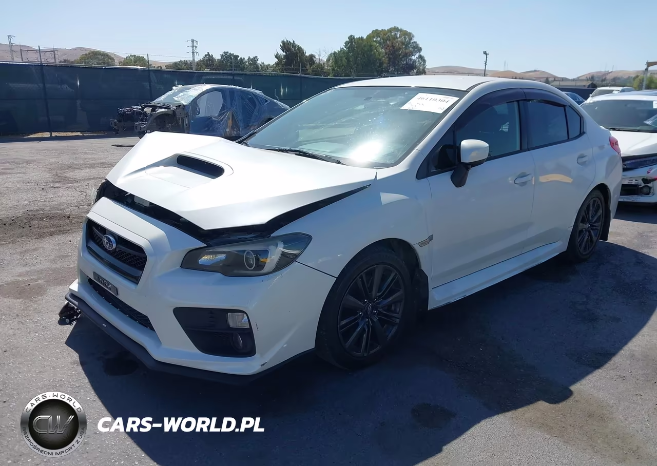 2016 Subaru Wrx VIN:JF1VA1B68G9814452 - 2