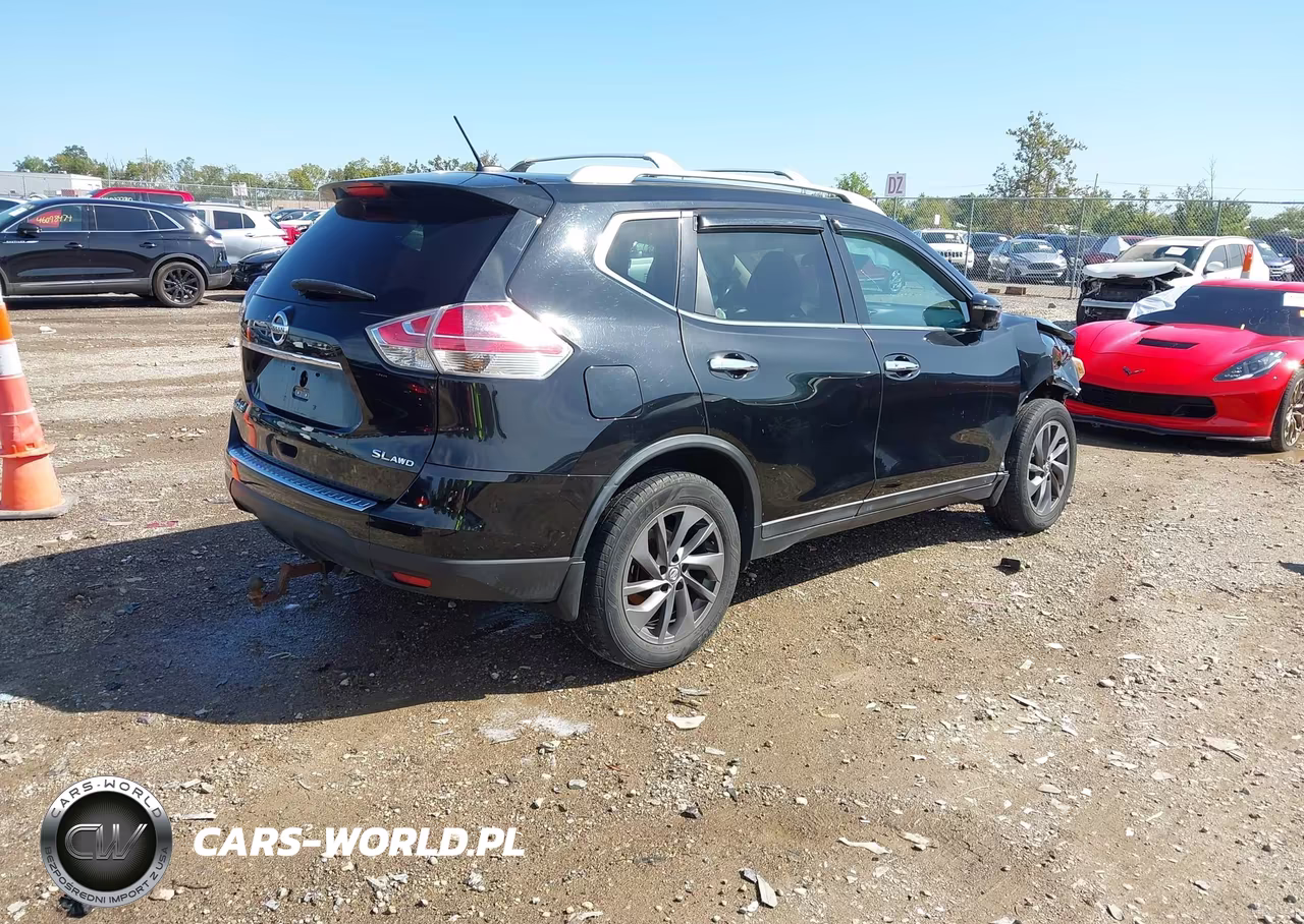 2016 Nissan Rogue Sl VIN:5N1AT2MV2GC893421 - 4