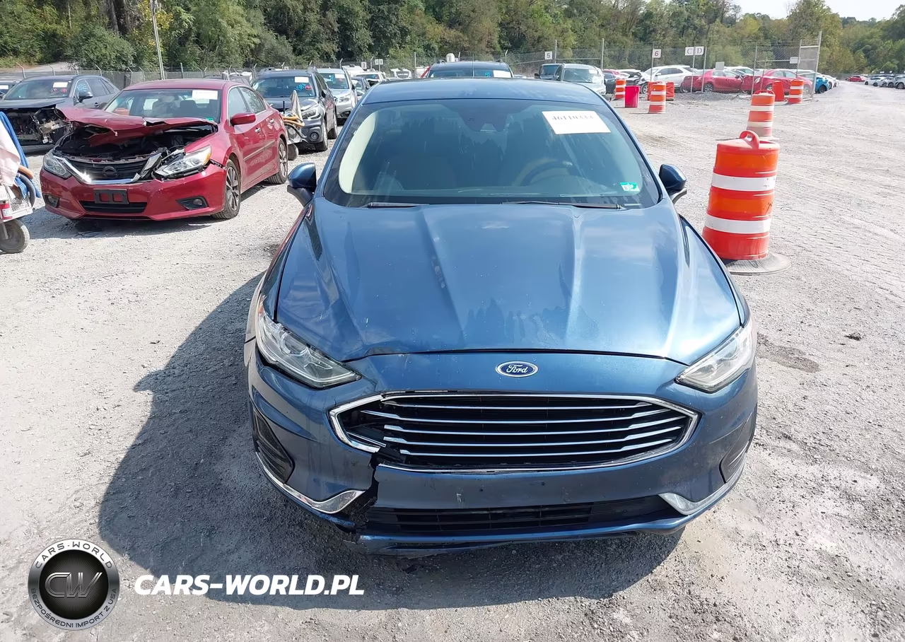 2019 Ford Fusion S VIN:3FA6P0G77KR128897 - 12