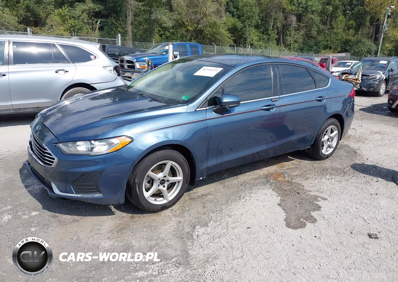 2019 Ford Fusion S VIN:3FA6P0G77KR128897 - 2