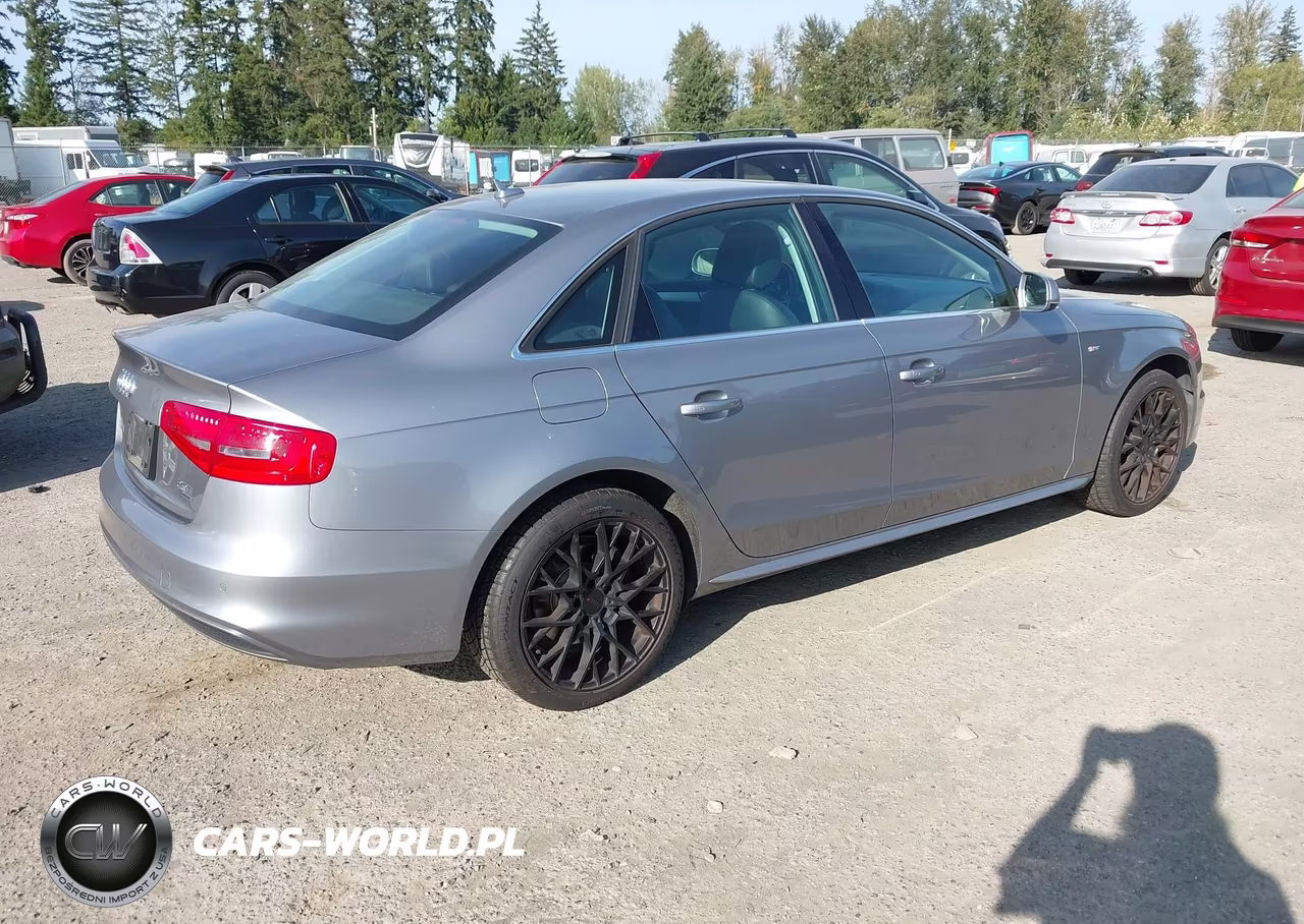 2015 Audi A4 2.0T Premium VIN:WAUFFAFL6FN009567 - 4