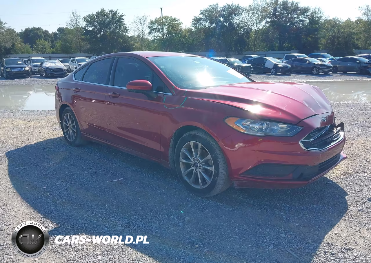 2017 Ford Fusion Se VIN:3FA6P0H74HR198414 - 1