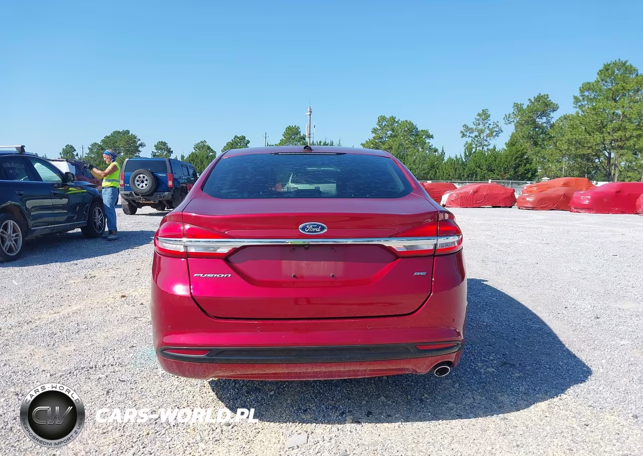 2017 Ford Fusion Se VIN:3FA6P0H74HR198414 - 17