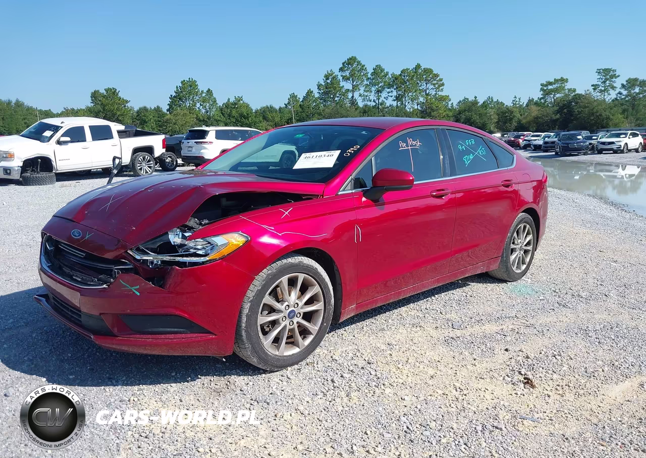 2017 Ford Fusion Se VIN:3FA6P0H74HR198414 - 2
