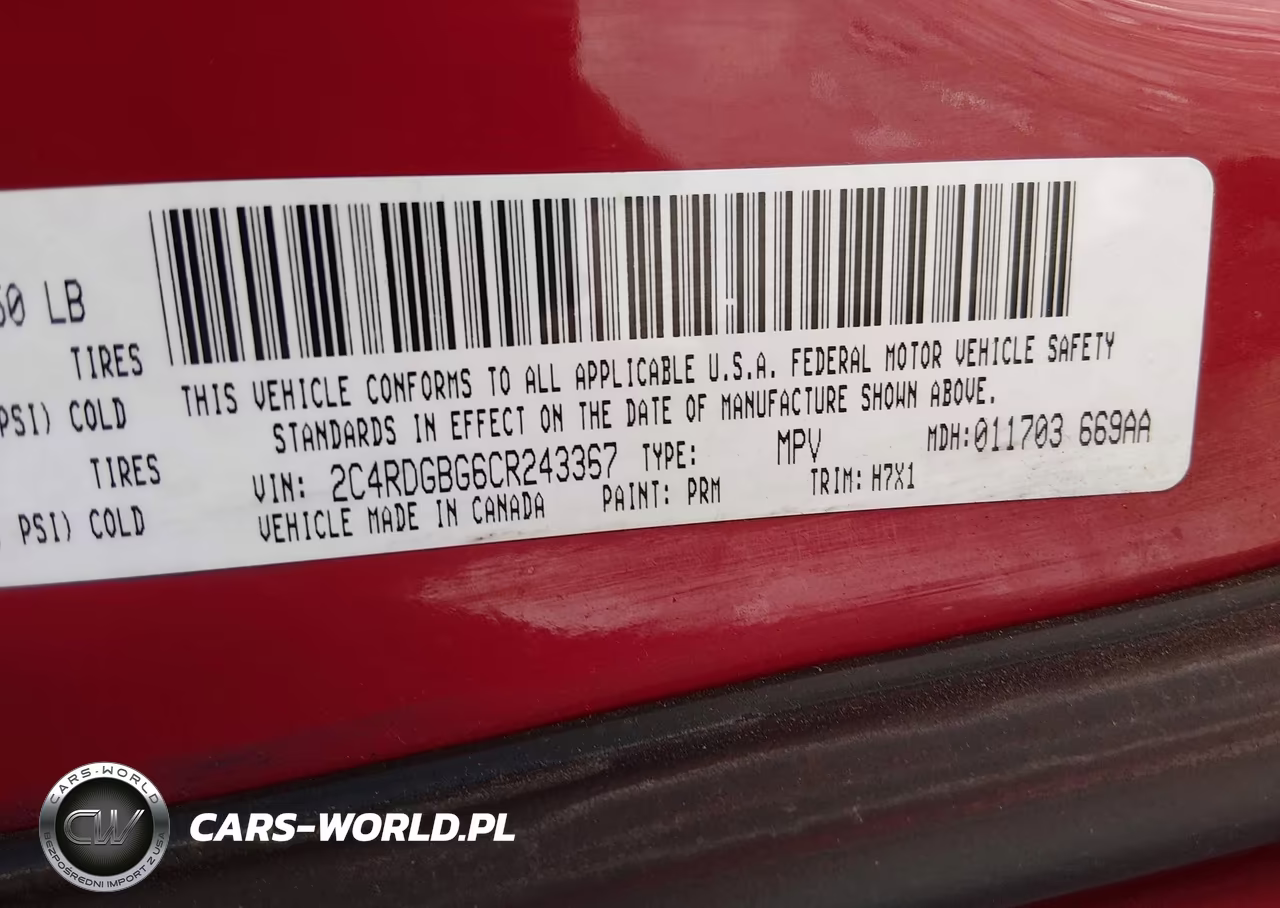 2012 Dodge Grand Caravan Se-Avp VIN:2C4RDGBG6CR243367 - 9