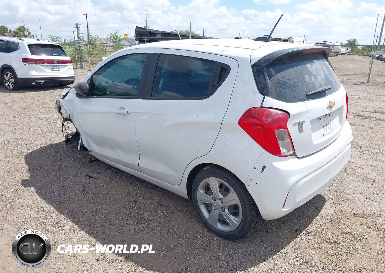 2022 Chevrolet Spark Fwd Ls Automatic VIN:KL8CB6SA7NC019398 - 3