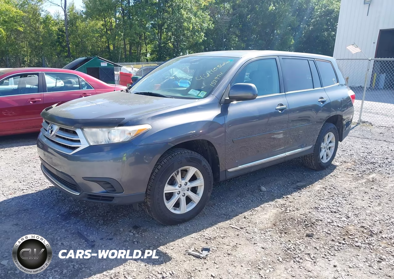 2012 Toyota Highlander Base V6 VIN:5TDBK3EH2CS118880 - 2