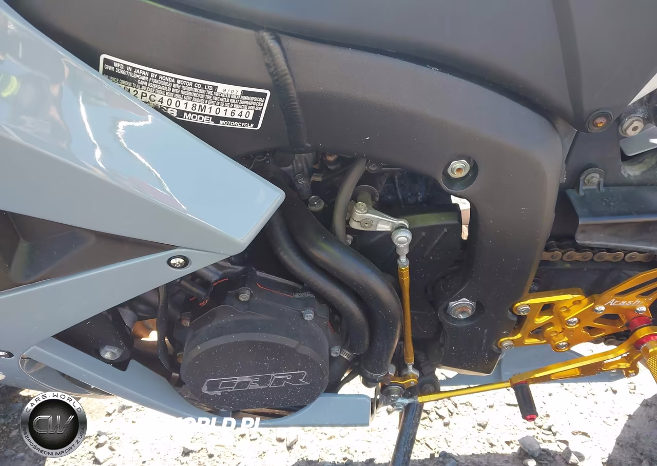 2008 Honda Cbr600 Rr VIN:JH2PC40018M101640 - 9