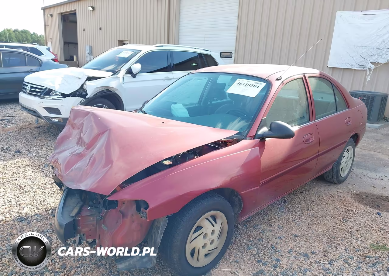 1998 Ford Escort Se VIN:1FAFP13P7WW270827 - 2