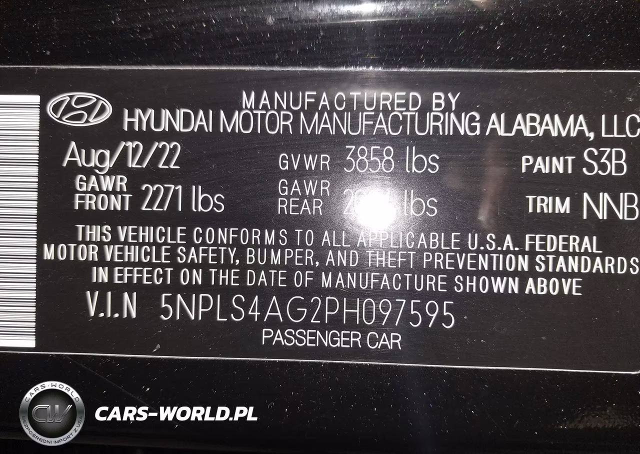 2023 Hyundai Elantra Sel VIN:5NPLS4AG2PH097595 - 9