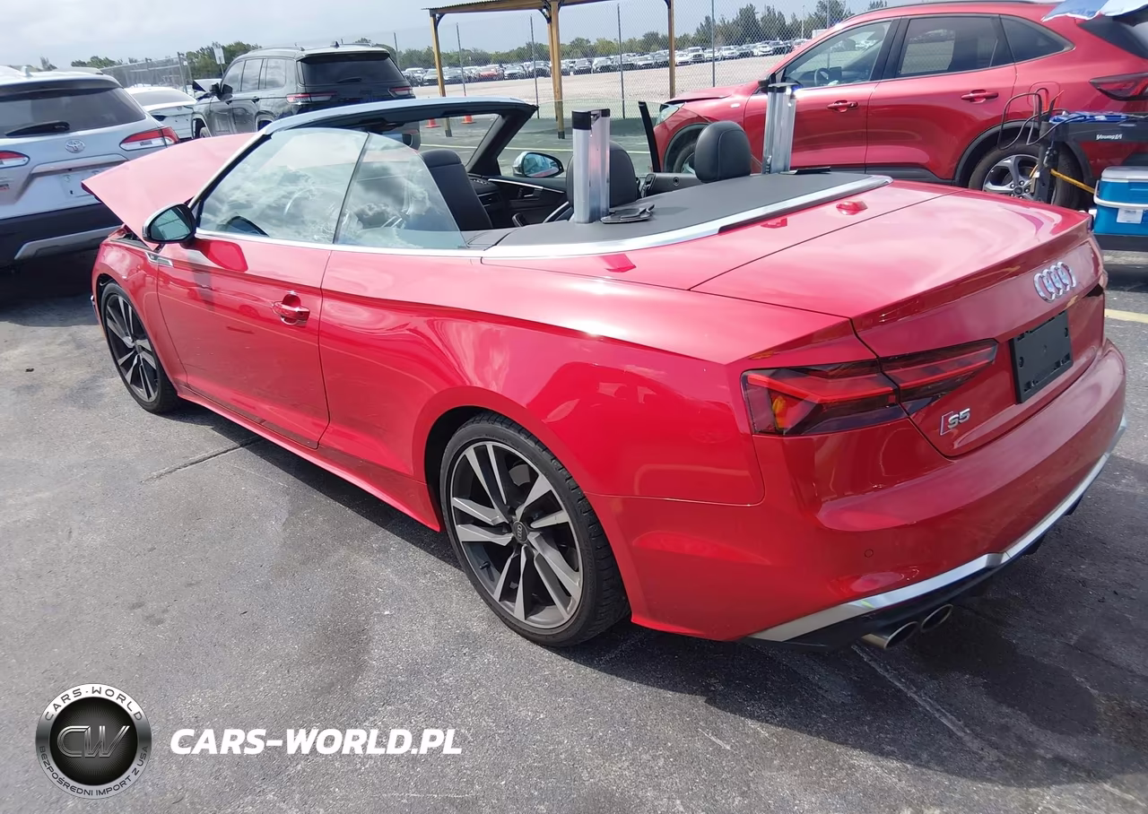 2022 Audi S5 Cabriolet Premium Tfsi Quattro Tiptronic VIN:WAU24GF59NN004760 - 3
