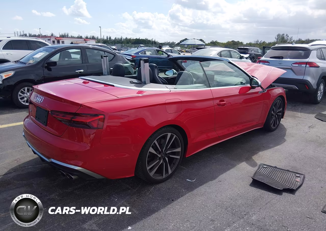 2022 Audi S5 Cabriolet Premium Tfsi Quattro Tiptronic VIN:WAU24GF59NN004760 - 4