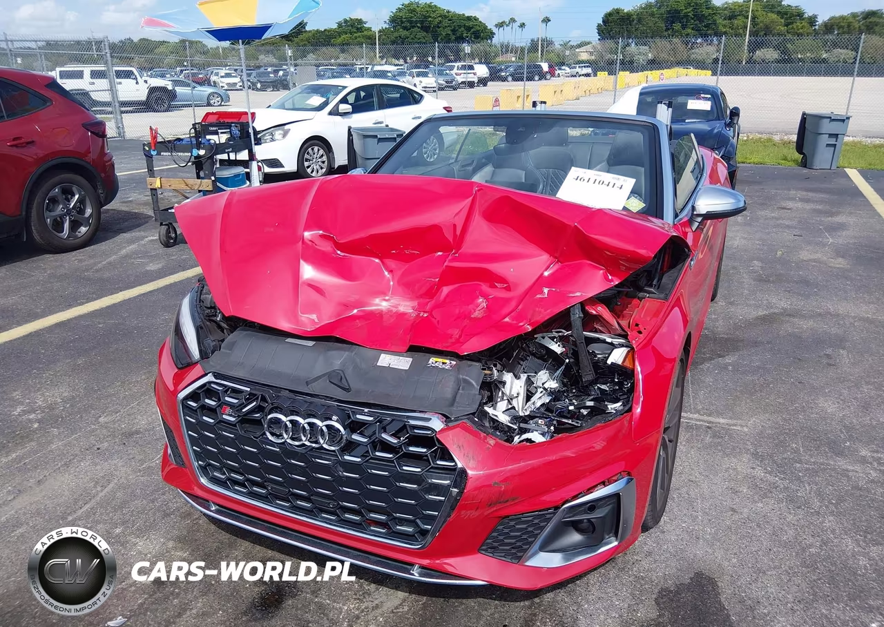 2022 Audi S5 Cabriolet Premium Tfsi Quattro Tiptronic VIN:WAU24GF59NN004760 - 6