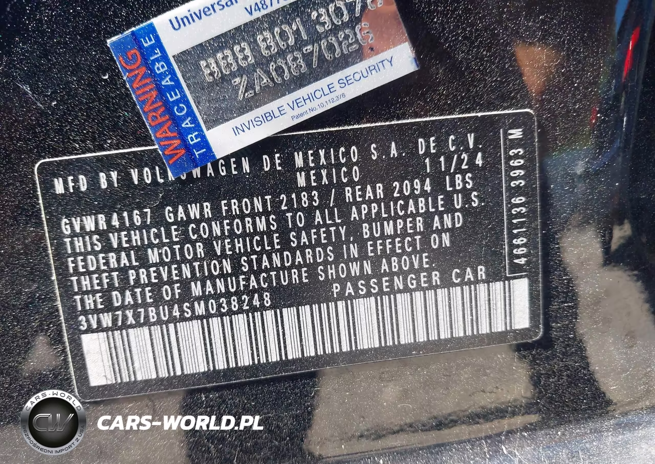 2025 Volkswagen Jetta 1.5T Se VIN:3VW7X7BU4SM038248 - 9