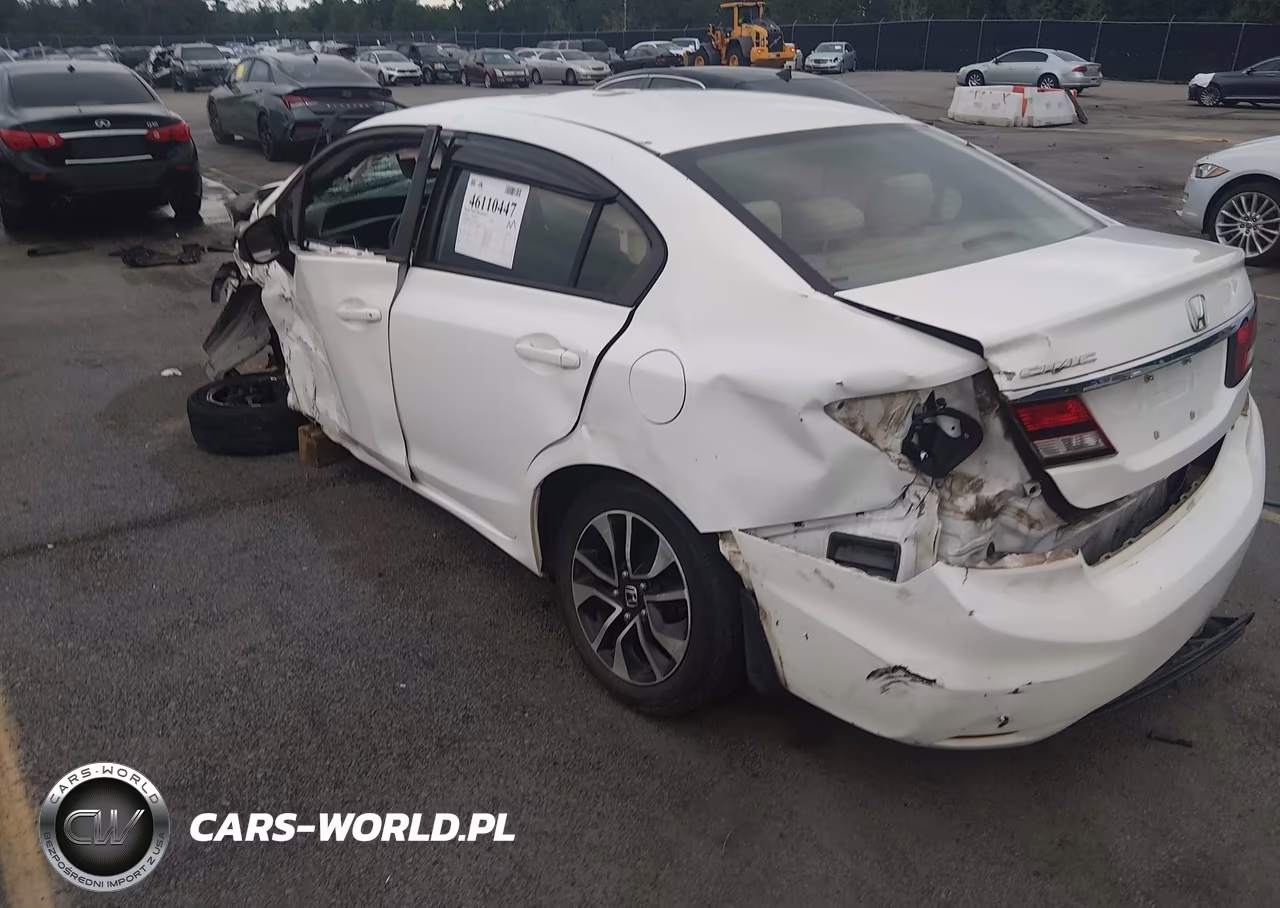 2013 Honda Civic Lx VIN:19XFB2F56DE061322 - 3
