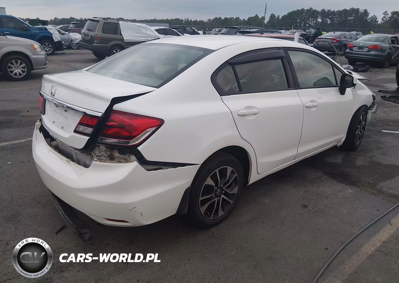 2013 Honda Civic Lx VIN:19XFB2F56DE061322 - 4